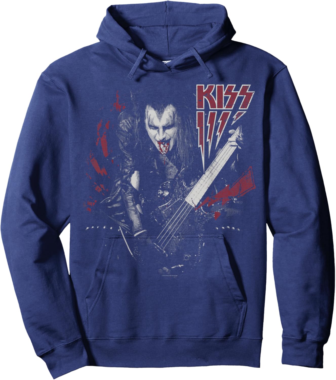 KISS - Simmons Hoodie - Hoodie | Navy