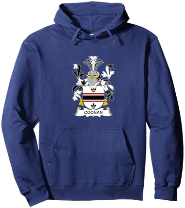 Coonan Coat of Arms - Family Crest Hoodie - Hoodie | Navy