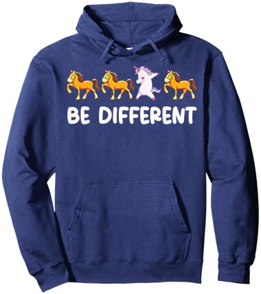 Be Different for a Awareness Horse Autism Hoodie - Hoodie | Navy