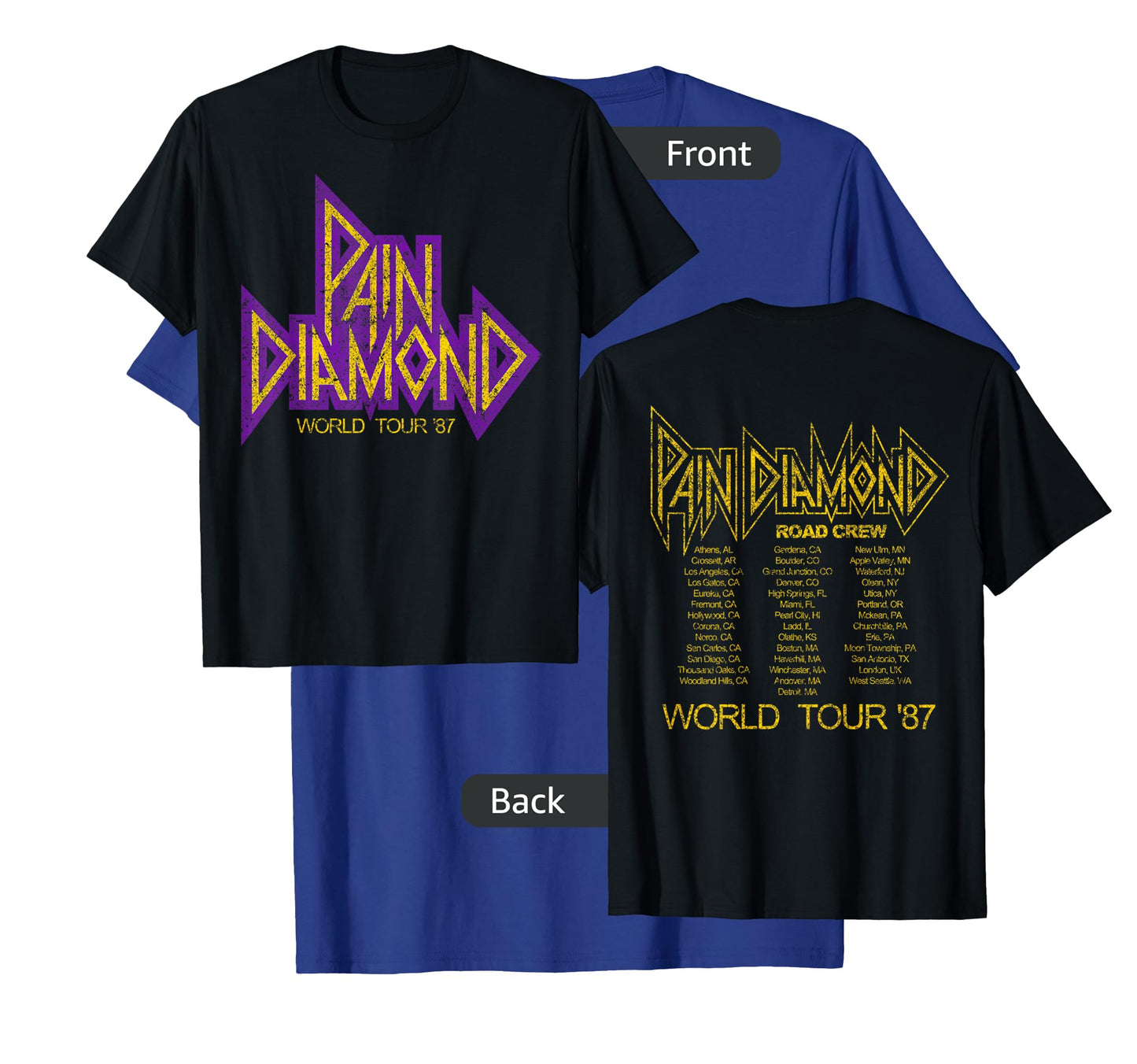 Pain Diamond World Tour '87 T-Shirt