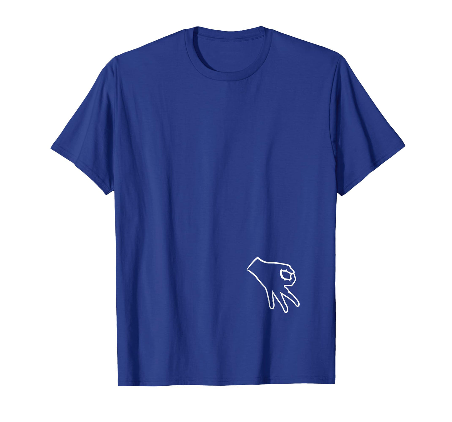 Funny Finger Circle Game Shirt Made You Look Tempting Hole T-Shirt