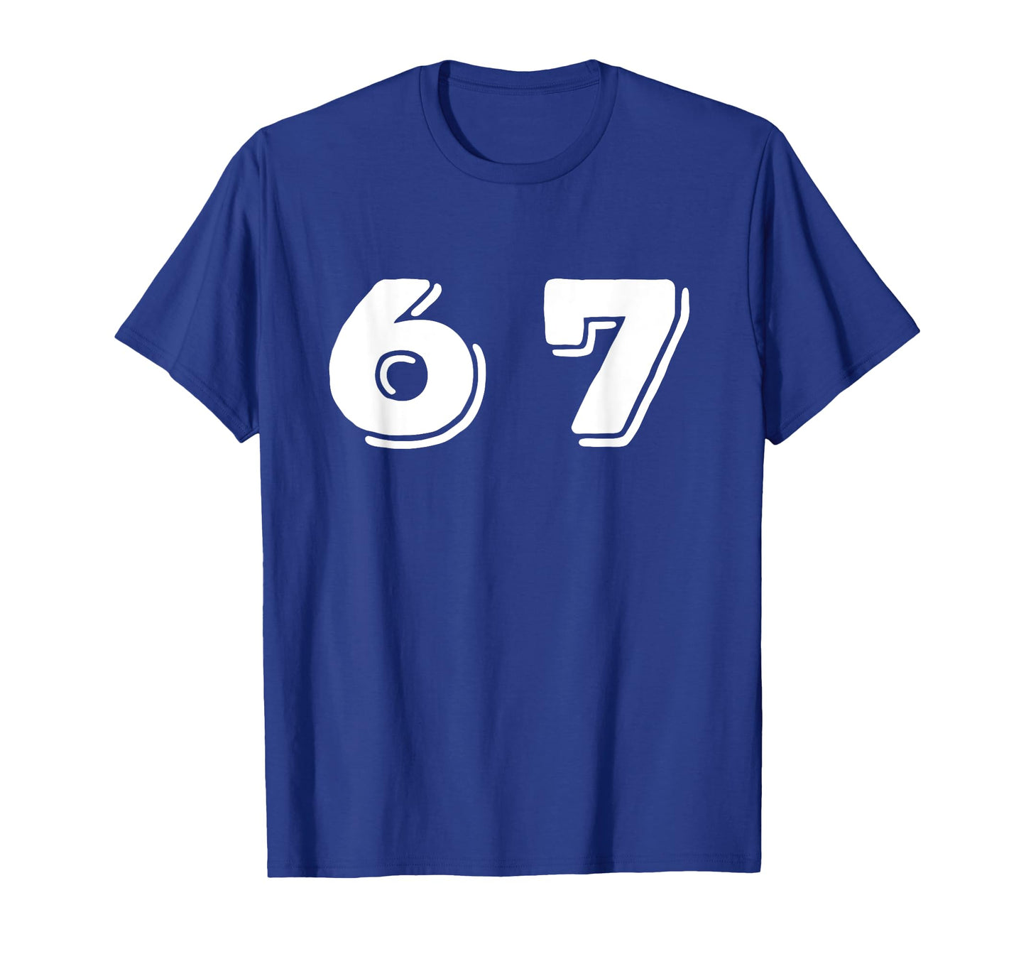 Six Seven 6 7 Meme Design T-Shirt