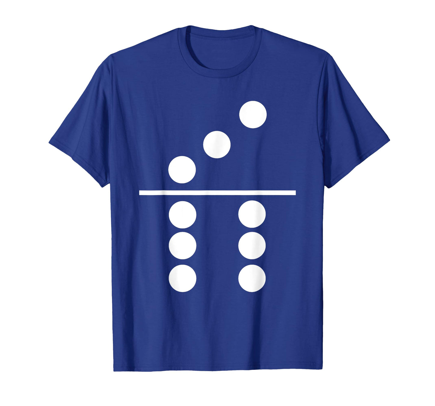 Domino Three Six Matching Halloween Gift Group Costumes 3-6 T-Shirt