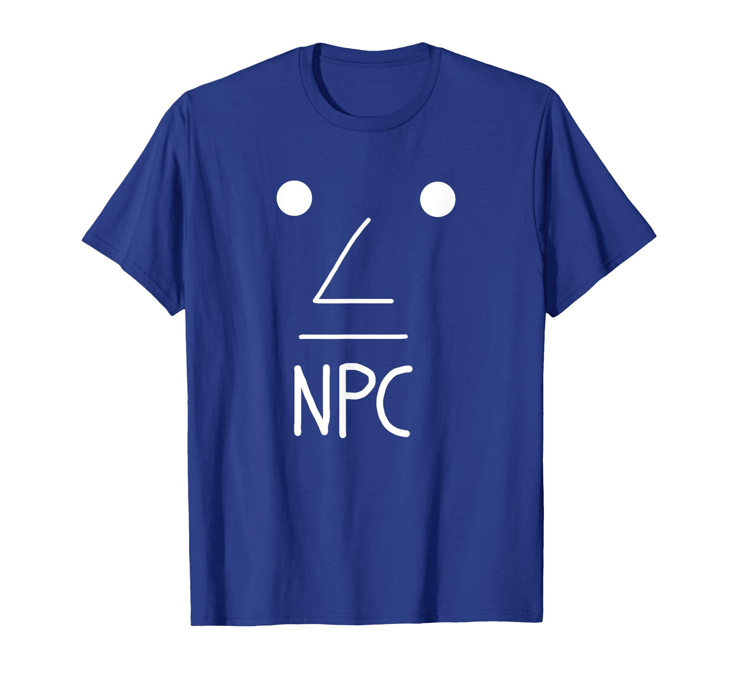 NPC Meme Shirt Non Playable Character Gray Meme Wojak Tee