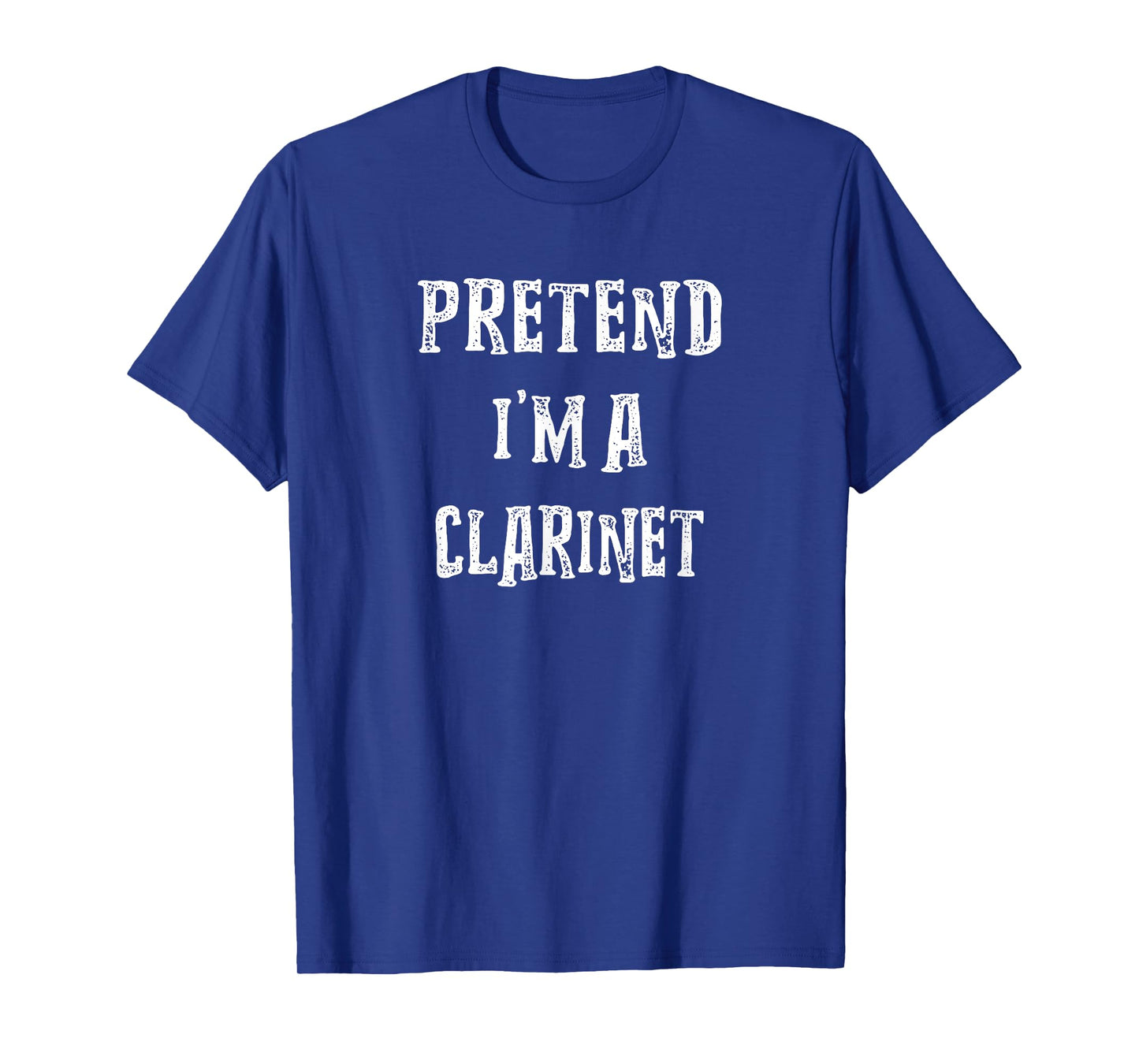Pretend I'm A Clarinet Halloween Costume Couples Matching T-Shirt
