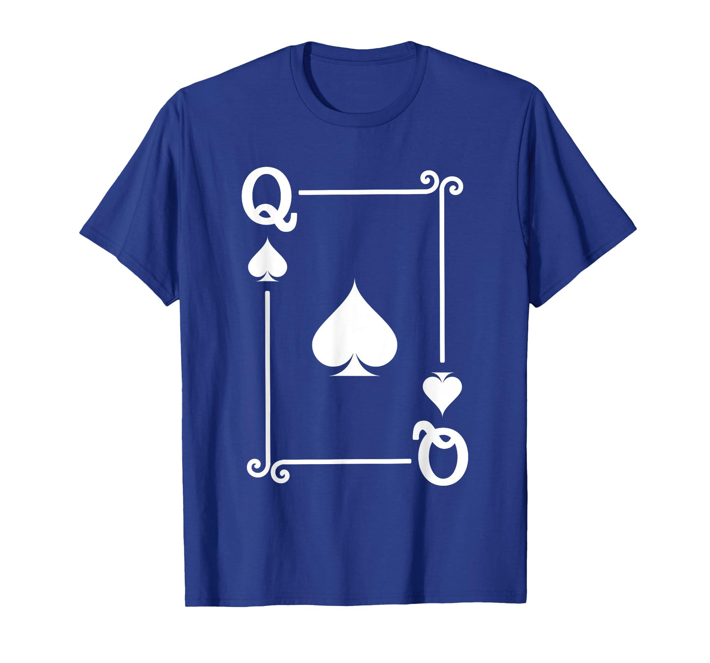 Playing Cards Costume - Queen Spades Card - Queen Card T-Shirt