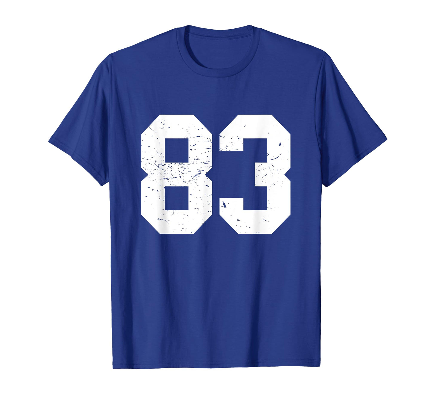 #83 Sports Fan Player T Shirt Number 83 Game Winner Lucky T-Shirt