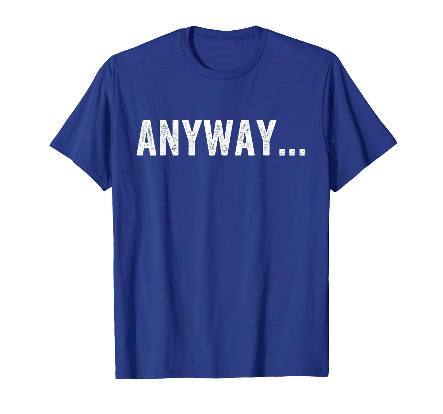 Anyway Unisex-Adults Black Classic Fit Modern Crew Neck Short Sleeve T-Shirt