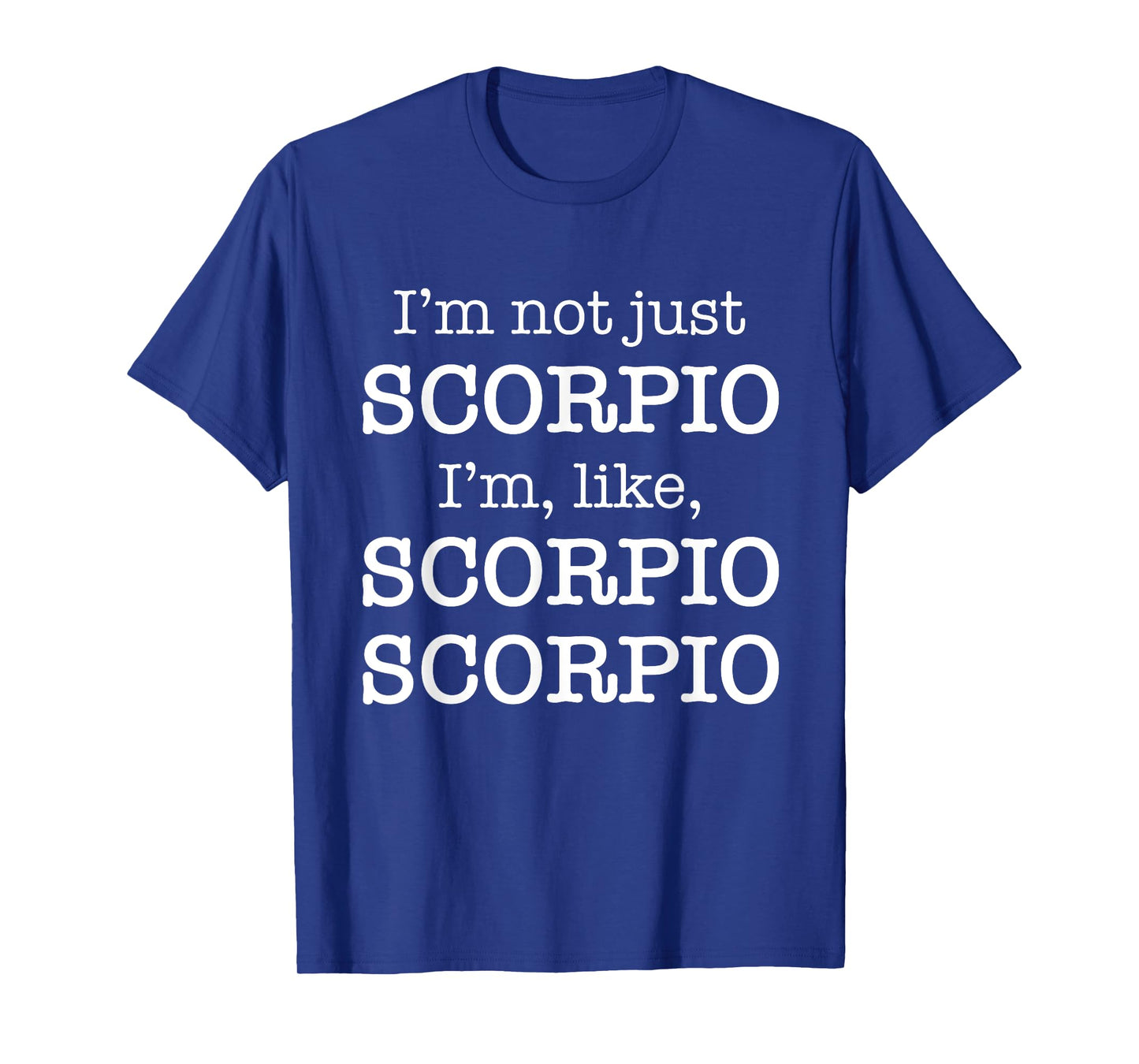 Scorpio Scorpio | Funny Zodiac Horoscope Scorpio AF Birthday T-Shirt