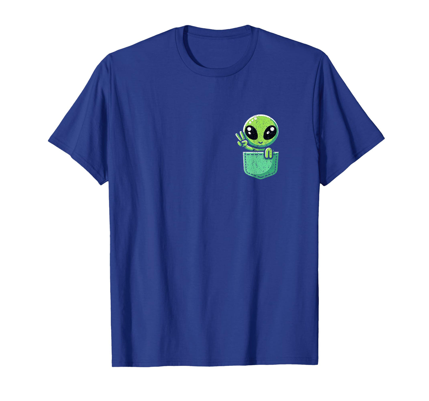 Cute Little Alien In Pocket Universe UFO Baby Monster T-Shirt