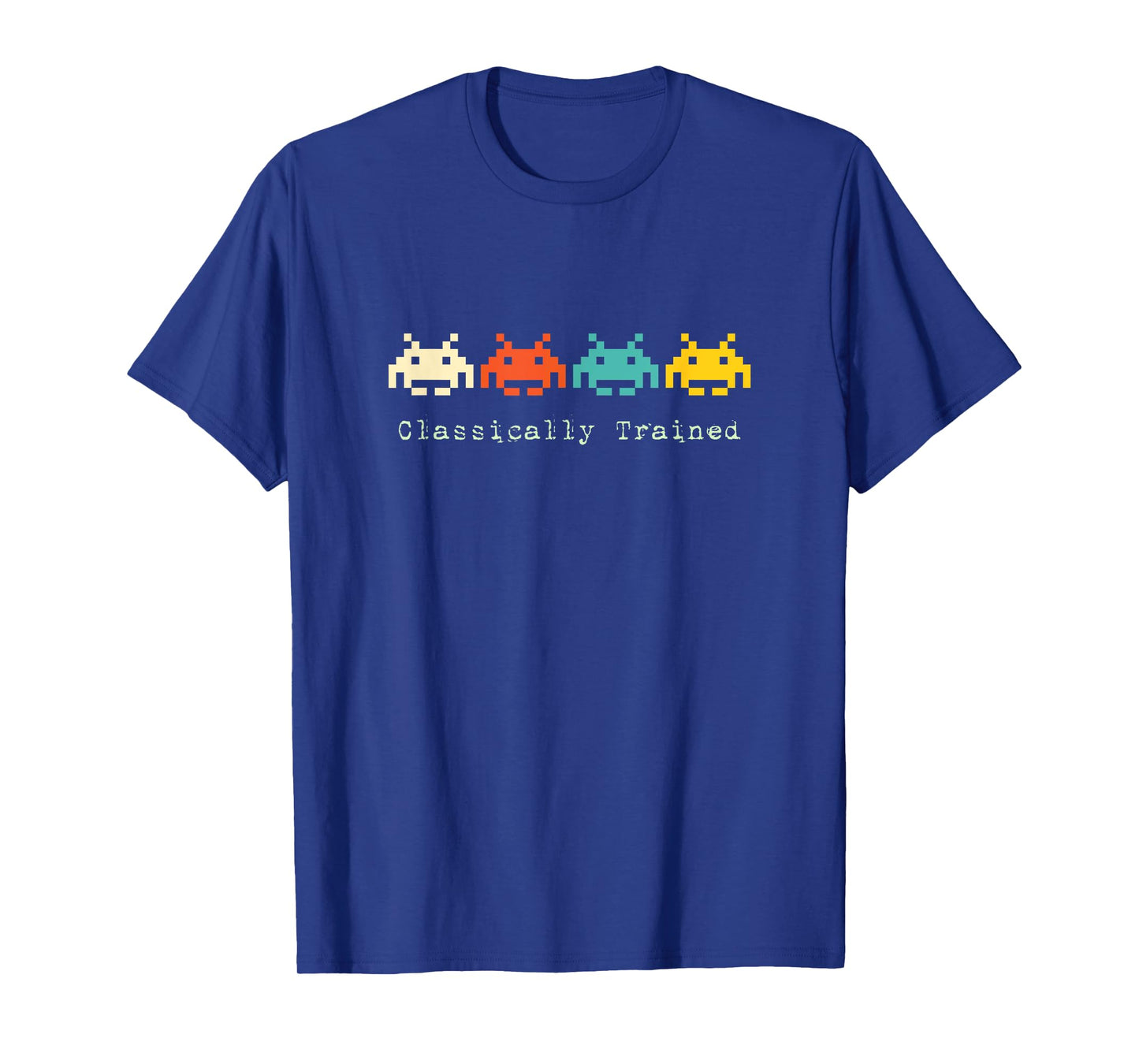 Classically Trained - 80s Retro Alien Invaders Space Gamer T-Shirt