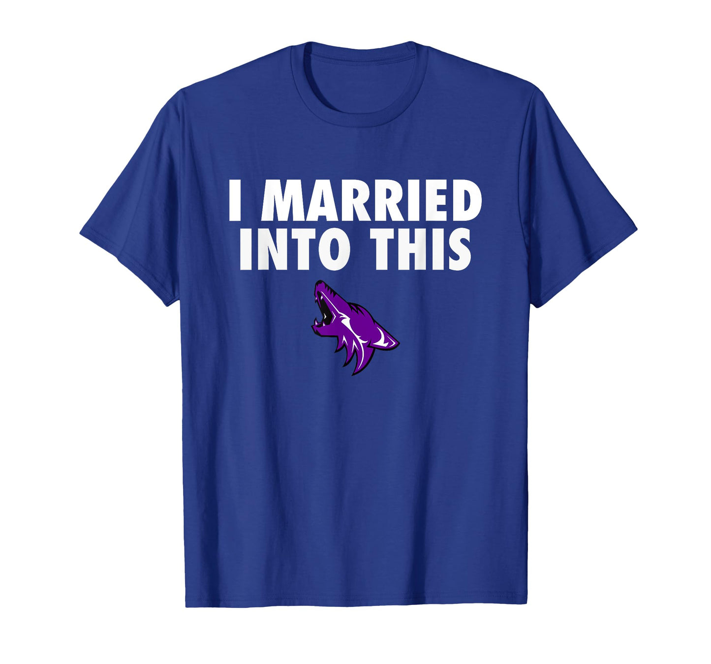Anna Coyotes Logo I Married Into This HS T-Shirt