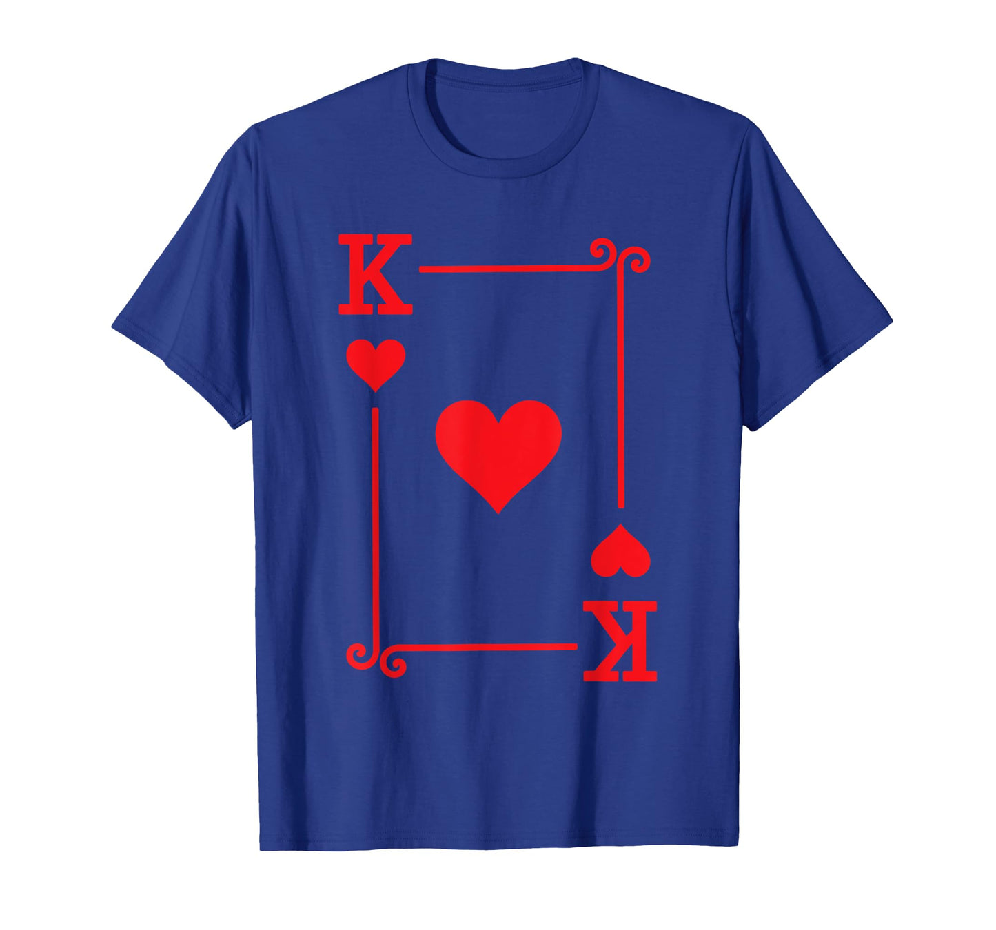 King Hearts Card Costume - Playing Cards - King Hearts T-Shirt