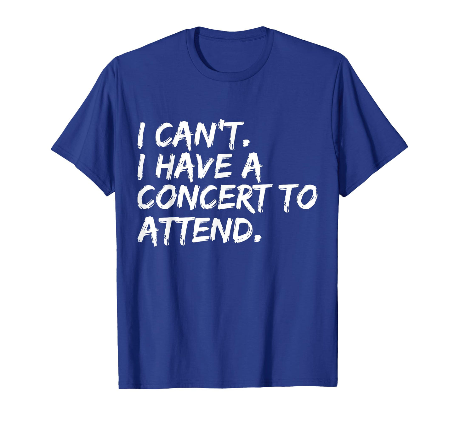I Can't I Have A Concert To Attend Festival Concert Goer T-Shirt