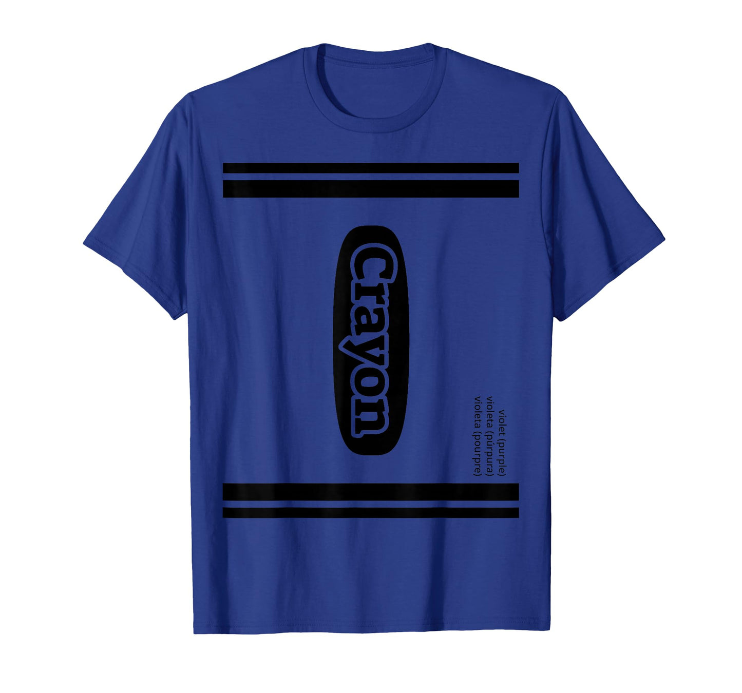 Crayon Violet (Purple) Group Costume T-Shirt