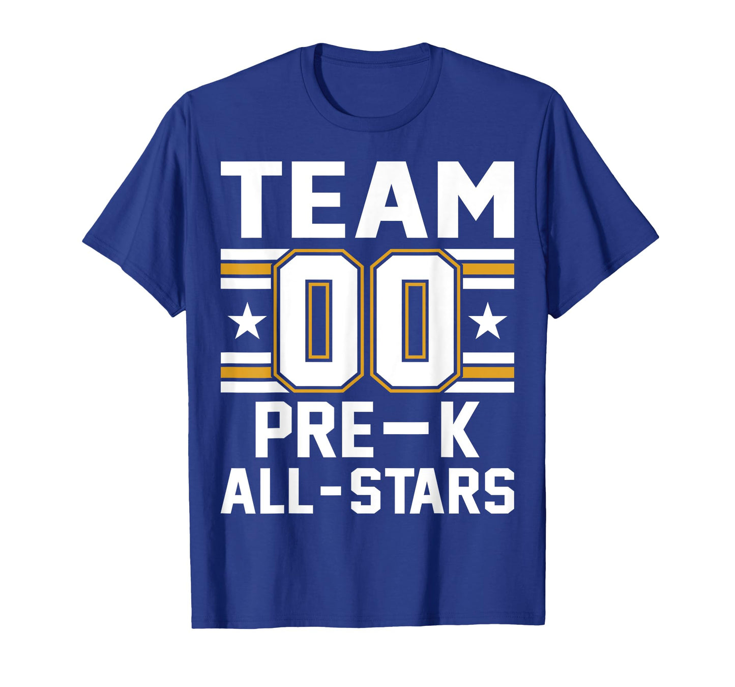 Kids Sports Preschool Team Pre-K All Stars Jersey T-Shirt