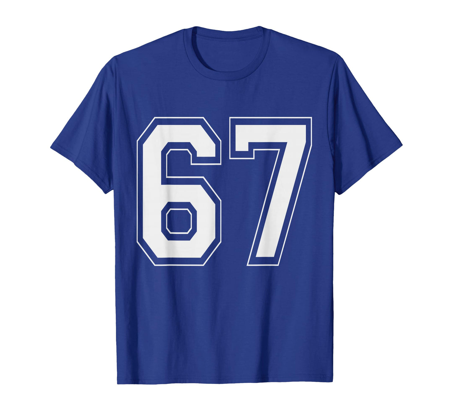 67 Meme Number Six Seven Gen Alpha Slang 6 7 T-Shirt