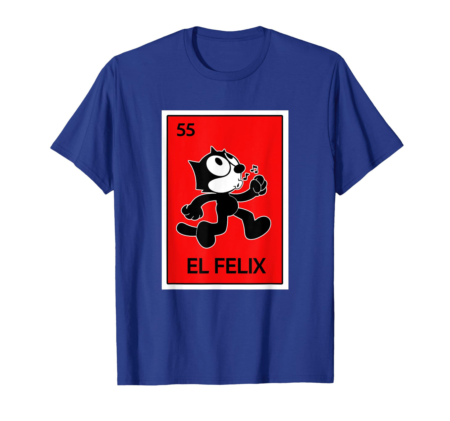 Mexican Lottery Designs El Felix, Cat Cartoon, Parody T-Shirt