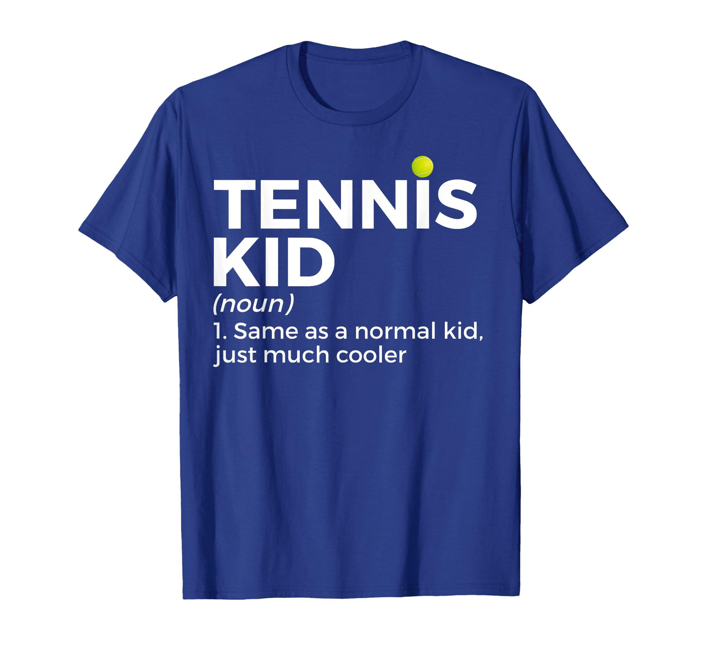Funny Tennis Kid Definition Tennis Player T-Shirt