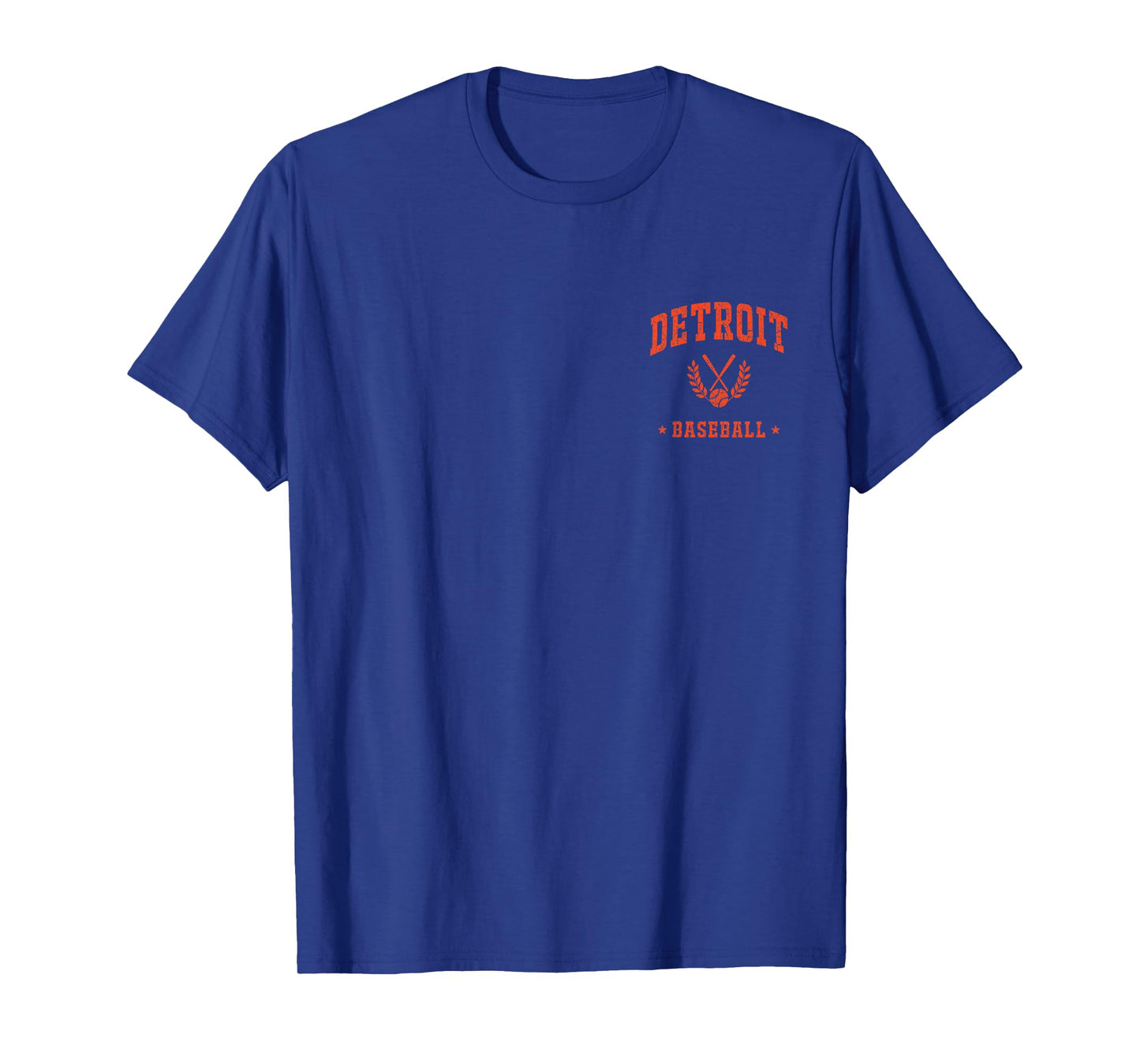 Detroit Baseball Vintage Gameday Retro Baseball Lover T-Shirt