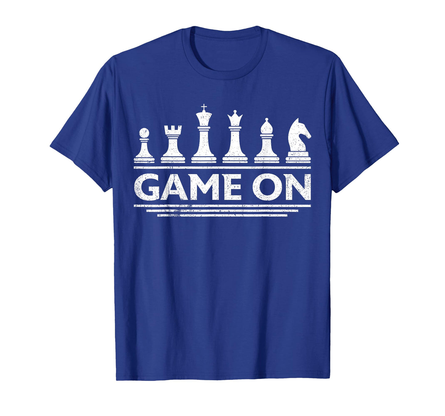 Game On Chess Pieces Funny Board Game Themed Gift Men Kids T-Shirt