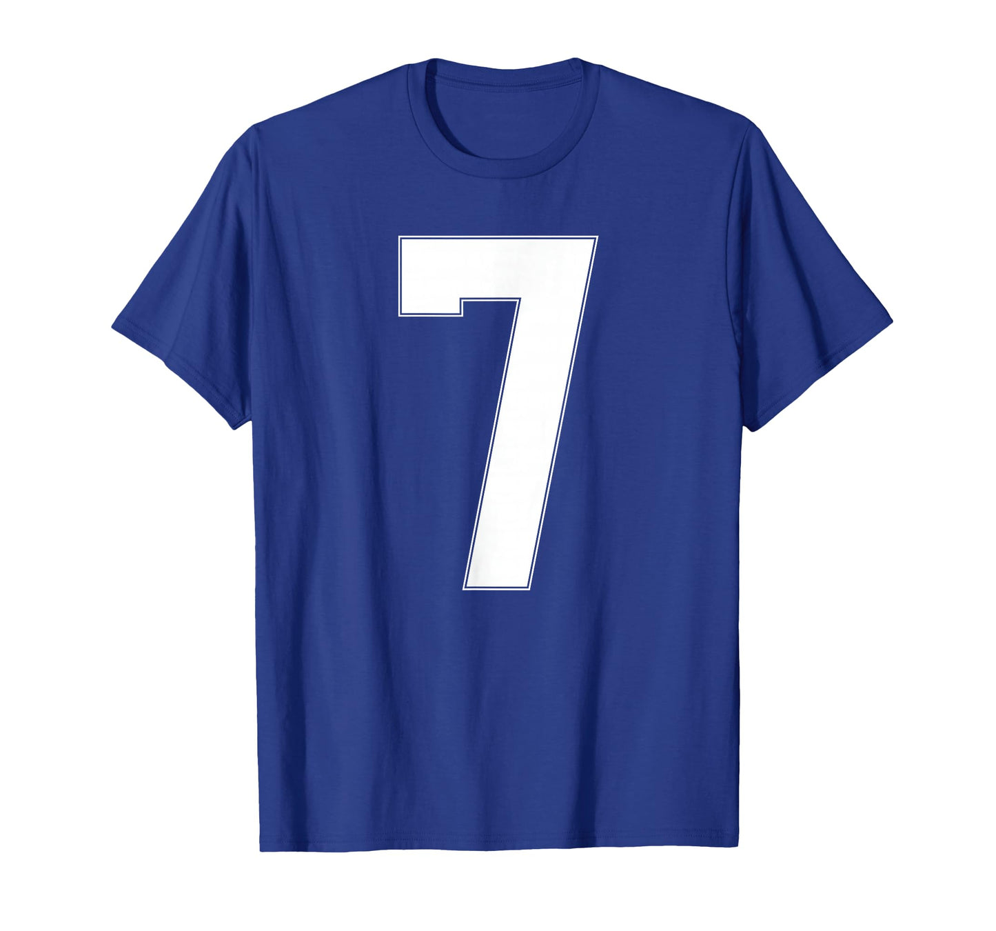 7 Number Seven Team Sports T-Shirt