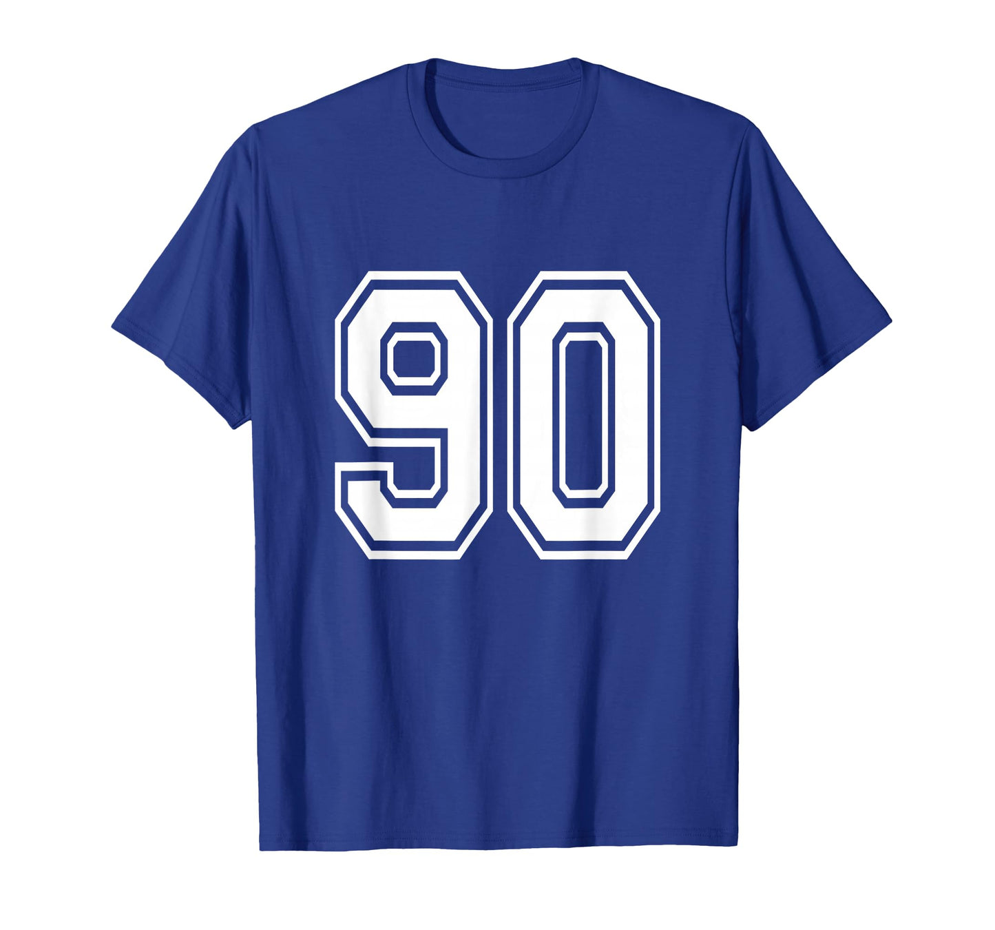 Number 90 T Shirt Age Sports Player Jersey Number T-Shirt