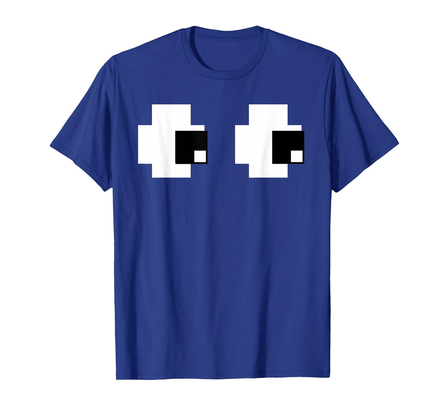 Retro Arcade Game Ghost Eyes Group Halloween Costume T-Shirt