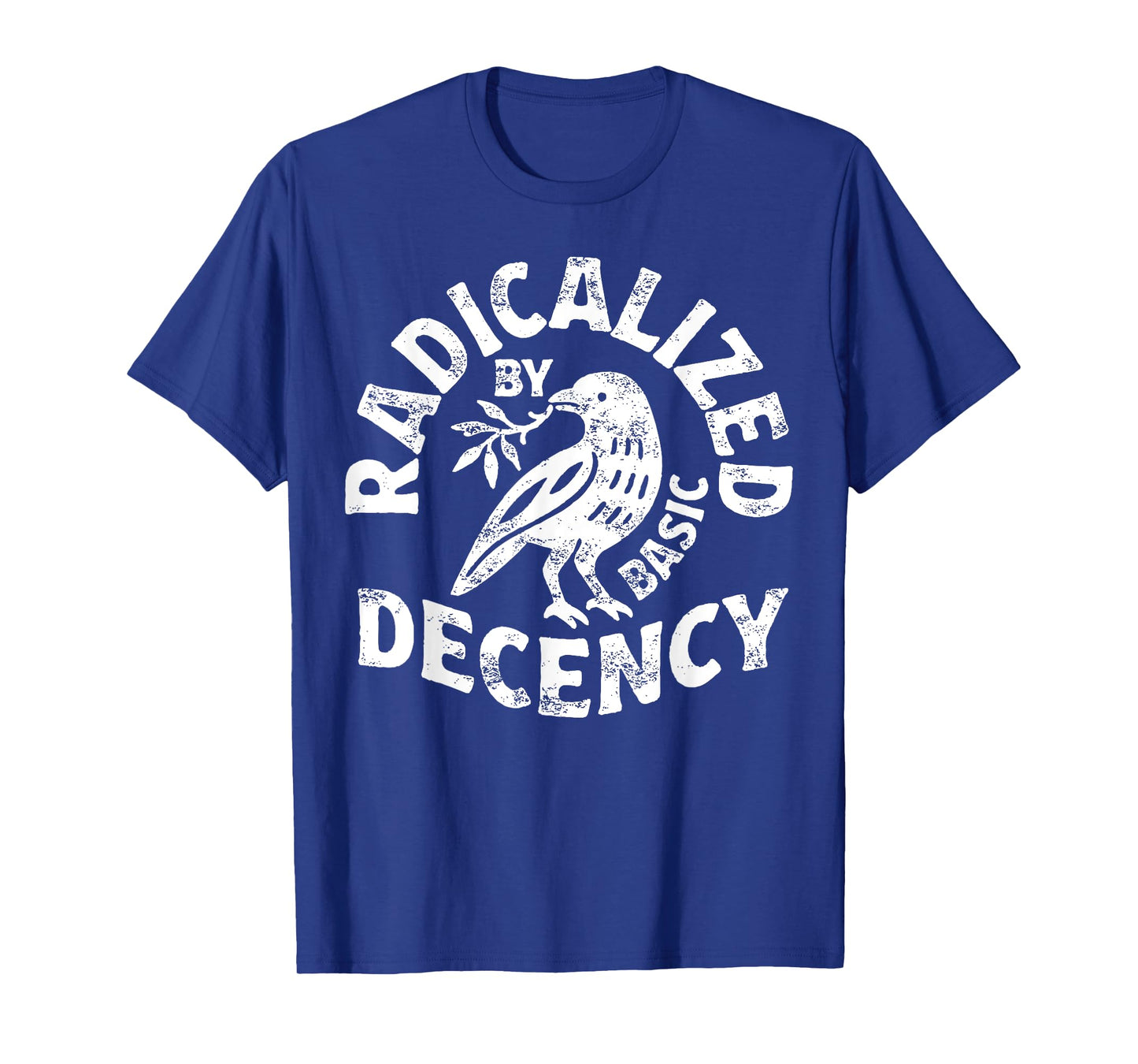 Radicalized by Basic Decency Resist Boho Floral Women T-Shirt