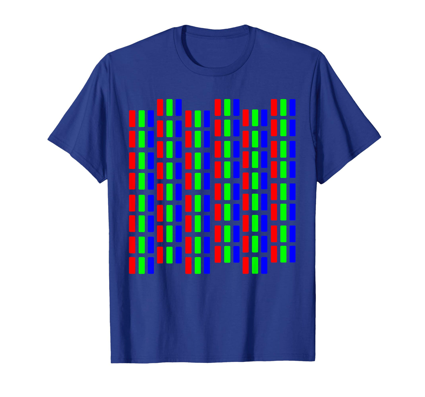 Retro CRT Pixel Pattern - Vintage Gaming & Tech Design T-Shirt