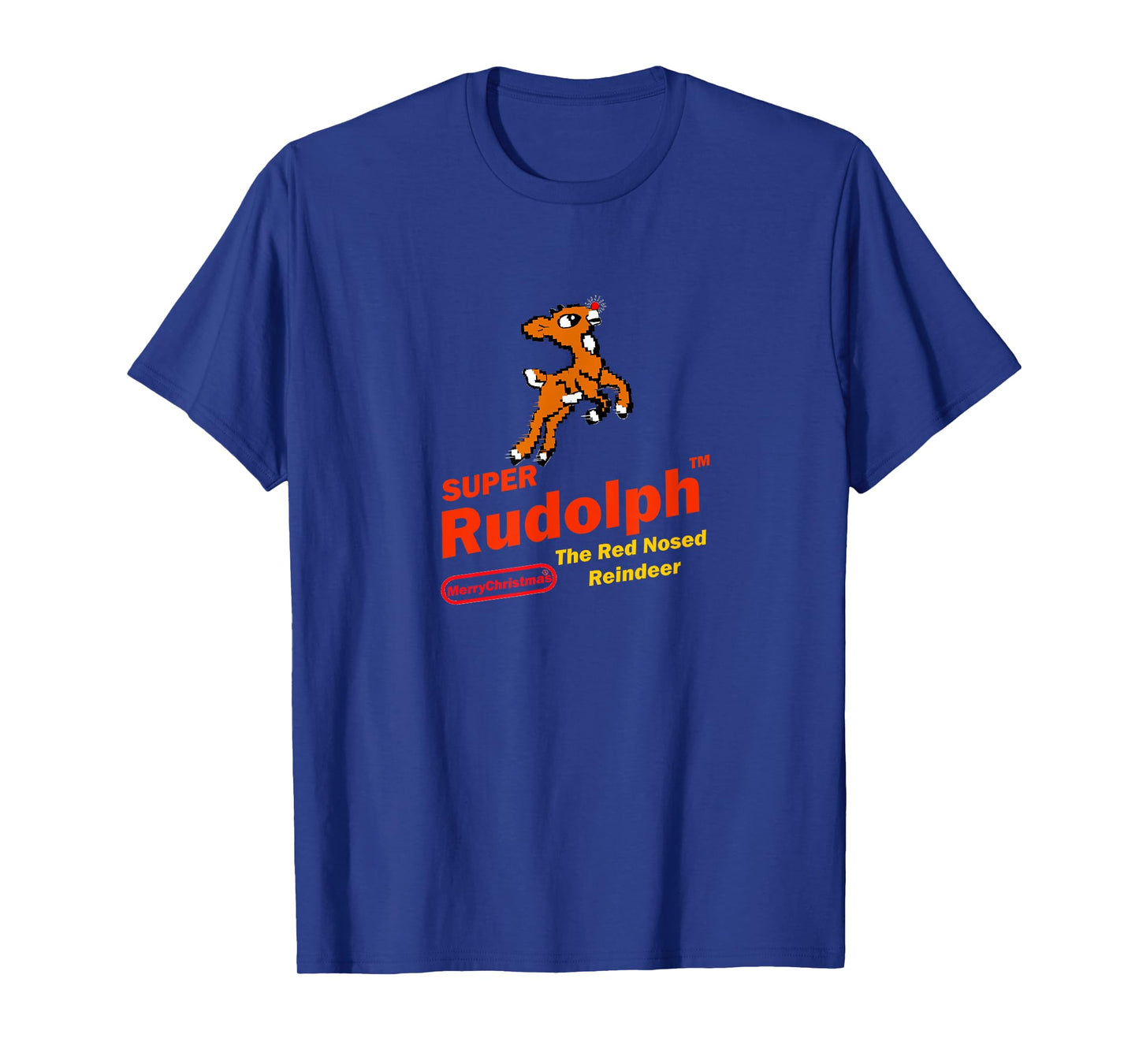 Burt's Shirts:"Super Rudolph""Rudolph""Video Game Rudolph" T-Shirt