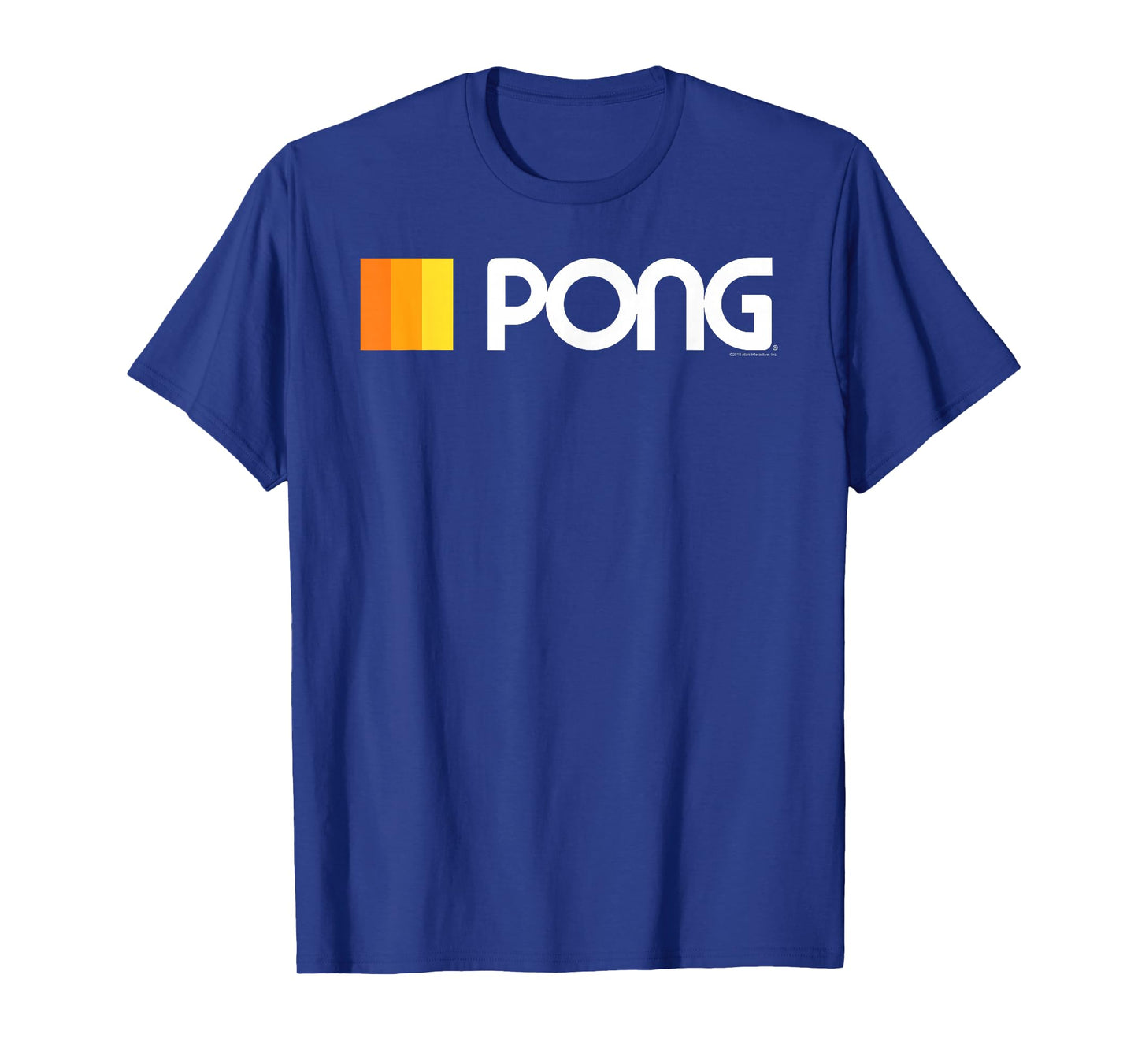 ATARI White Type Pong T-Shirt
