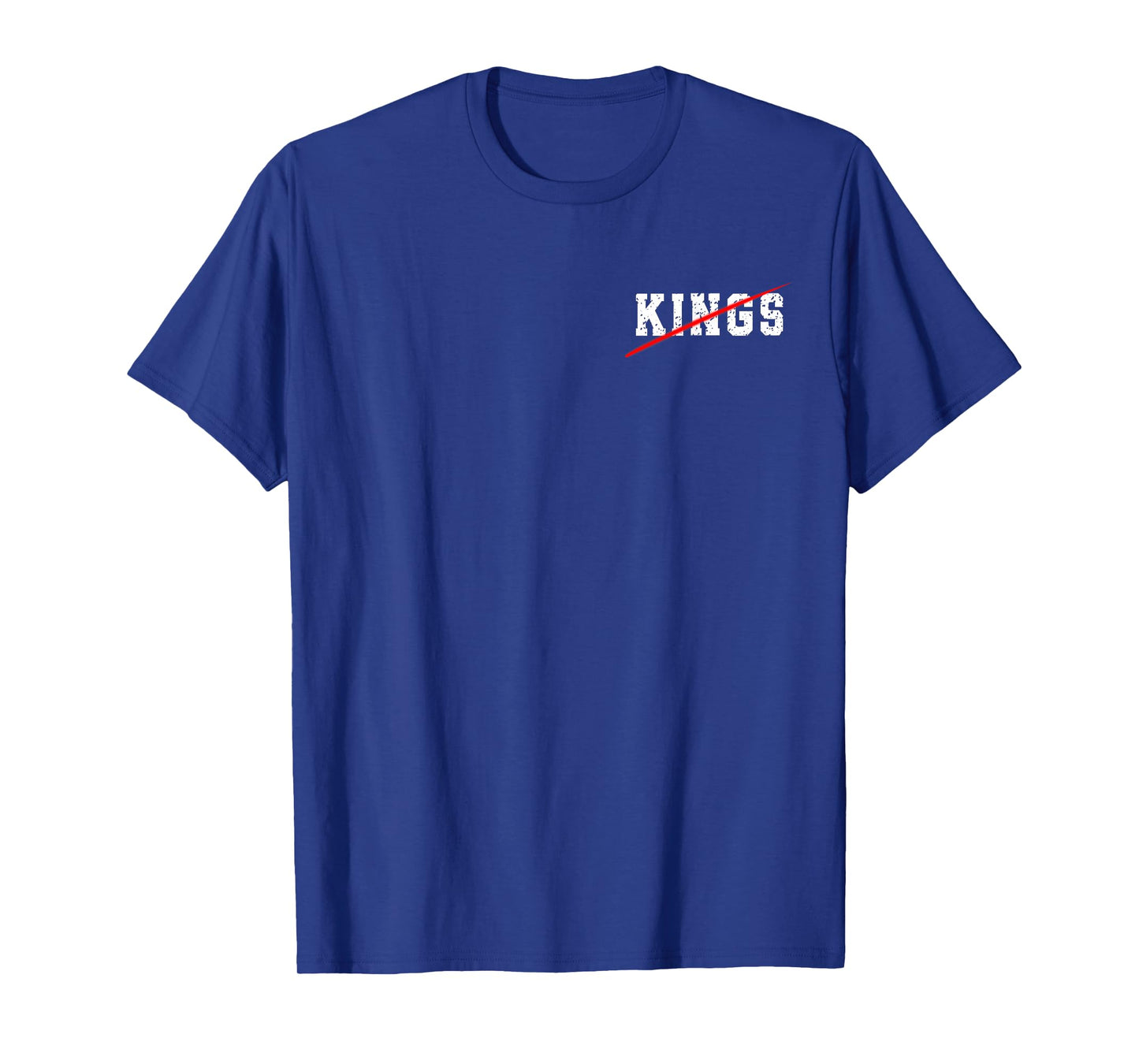 No Kings Minimalist Subtle Protest Patriotic Democracy T-Shirt