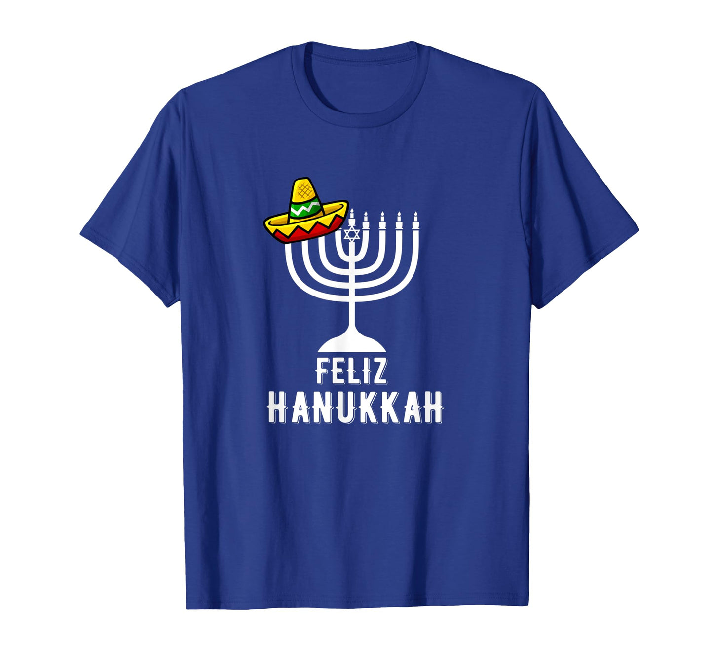 Feliz Hanukkah Awesome Menorah Chanukah Get Lit Dreidel T-Shirt