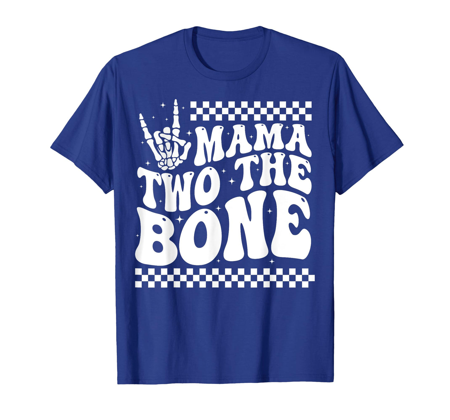 Funny 2nd Birthday Boy Mama Of The Bad Two The Bone Family T-Shirt