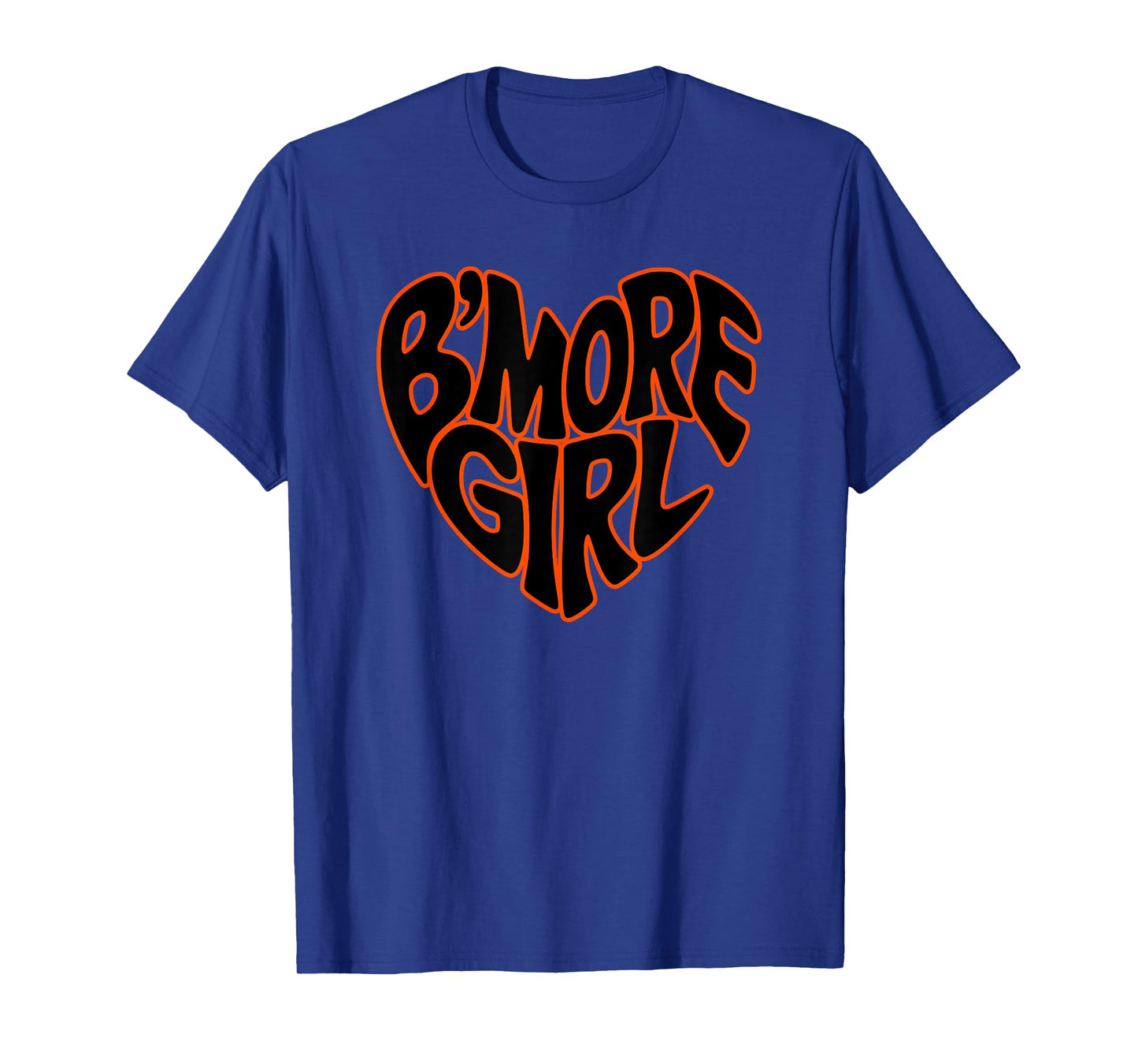 Retro Baltimore Girls Home Pride Iconic B'More Girl T-Shirt