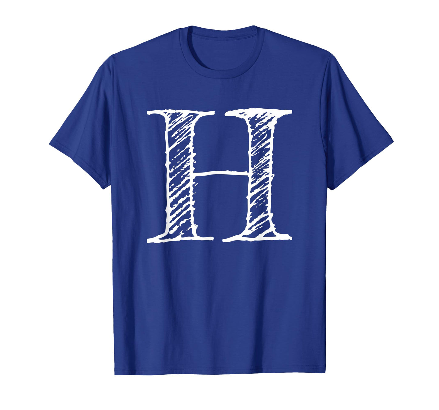 Bold Letter H - Decorative Alphabet Big Font Capital Letter T-Shirt