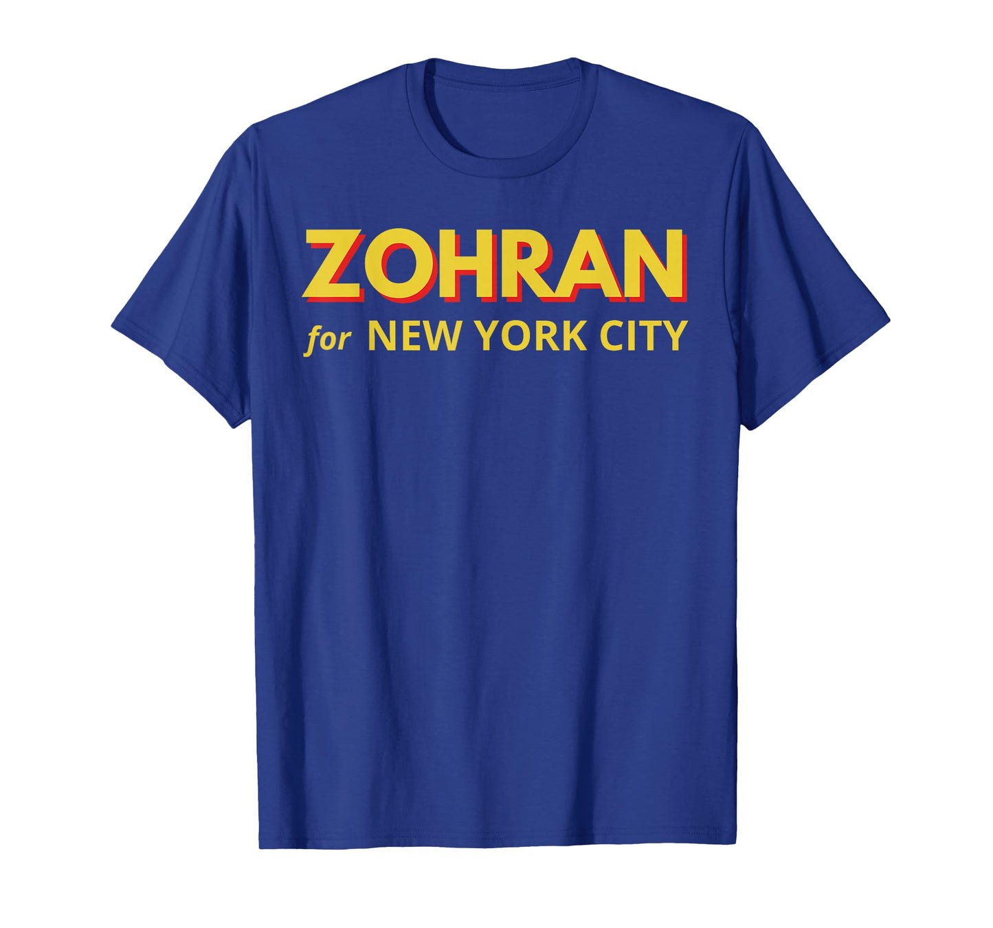 Zohran Mamdani for NYC Mayor Funny Cool Trendy Progressive T-Shirt