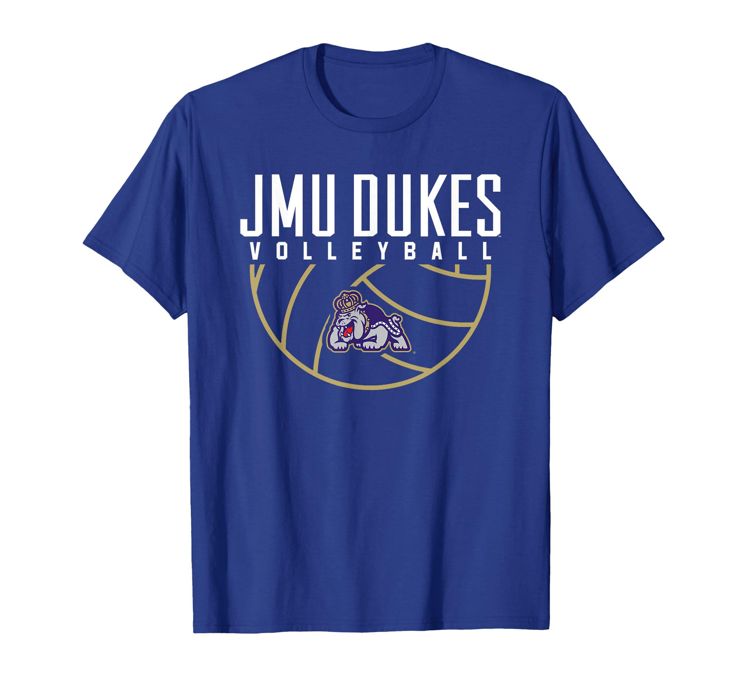 James Madison University JMU Dukes Volleyball Arch T-Shirt