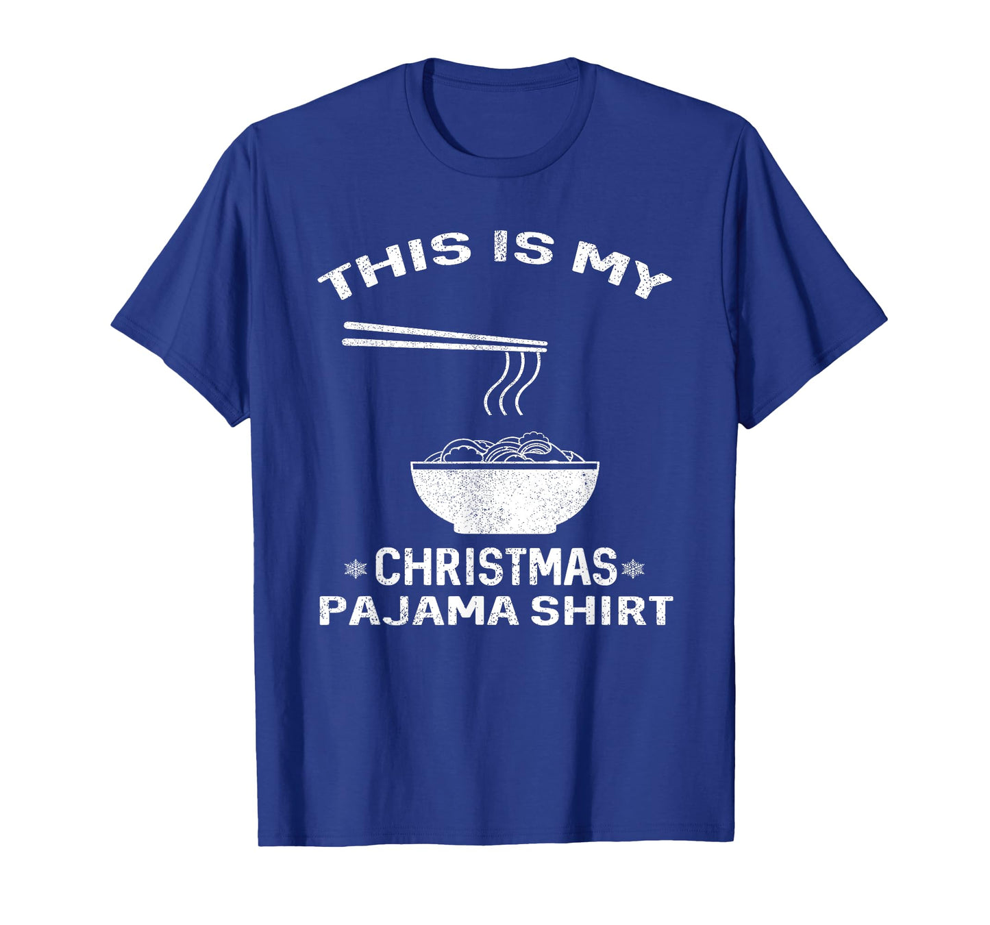 Japanese Ramen Christmas Pajama- Noodles xmas T-Shirt