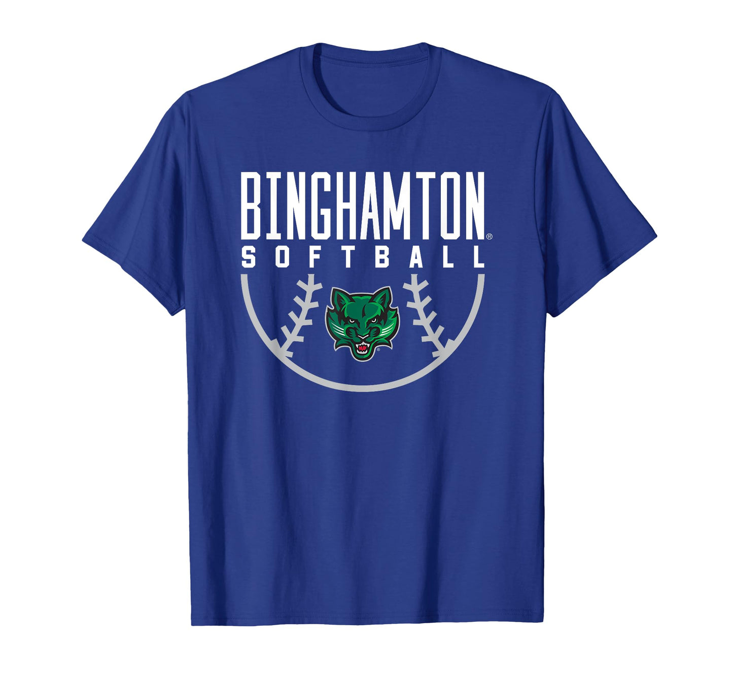 Binghamton University Bearcats Softball Arch T-Shirt