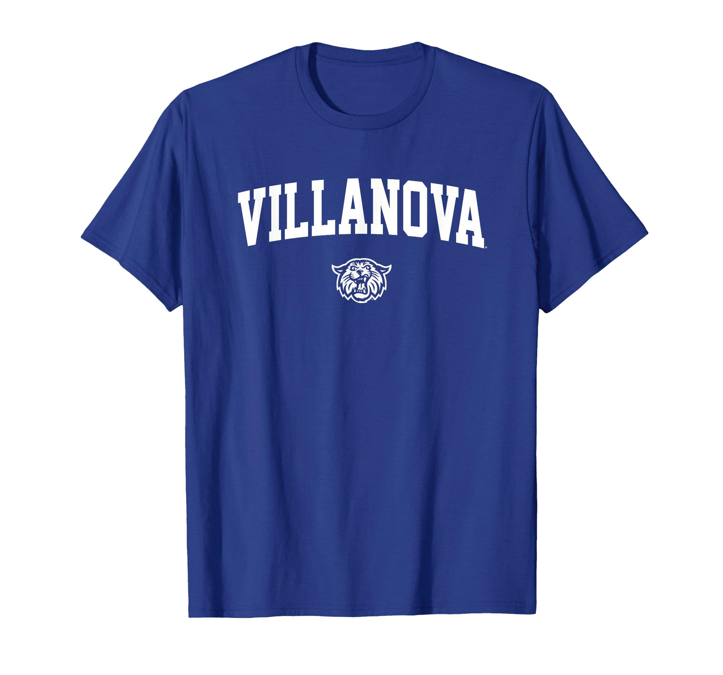 Villanova University Wildcats One Color Arch Logo T-Shirt