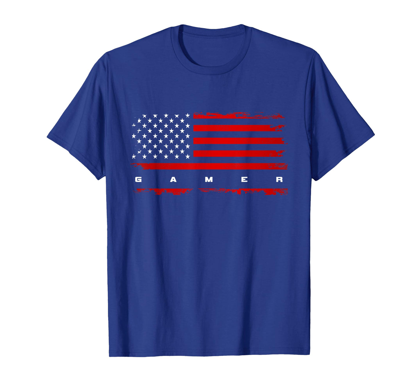 American Flag Gamer Gaming Video Game T-Shirt
