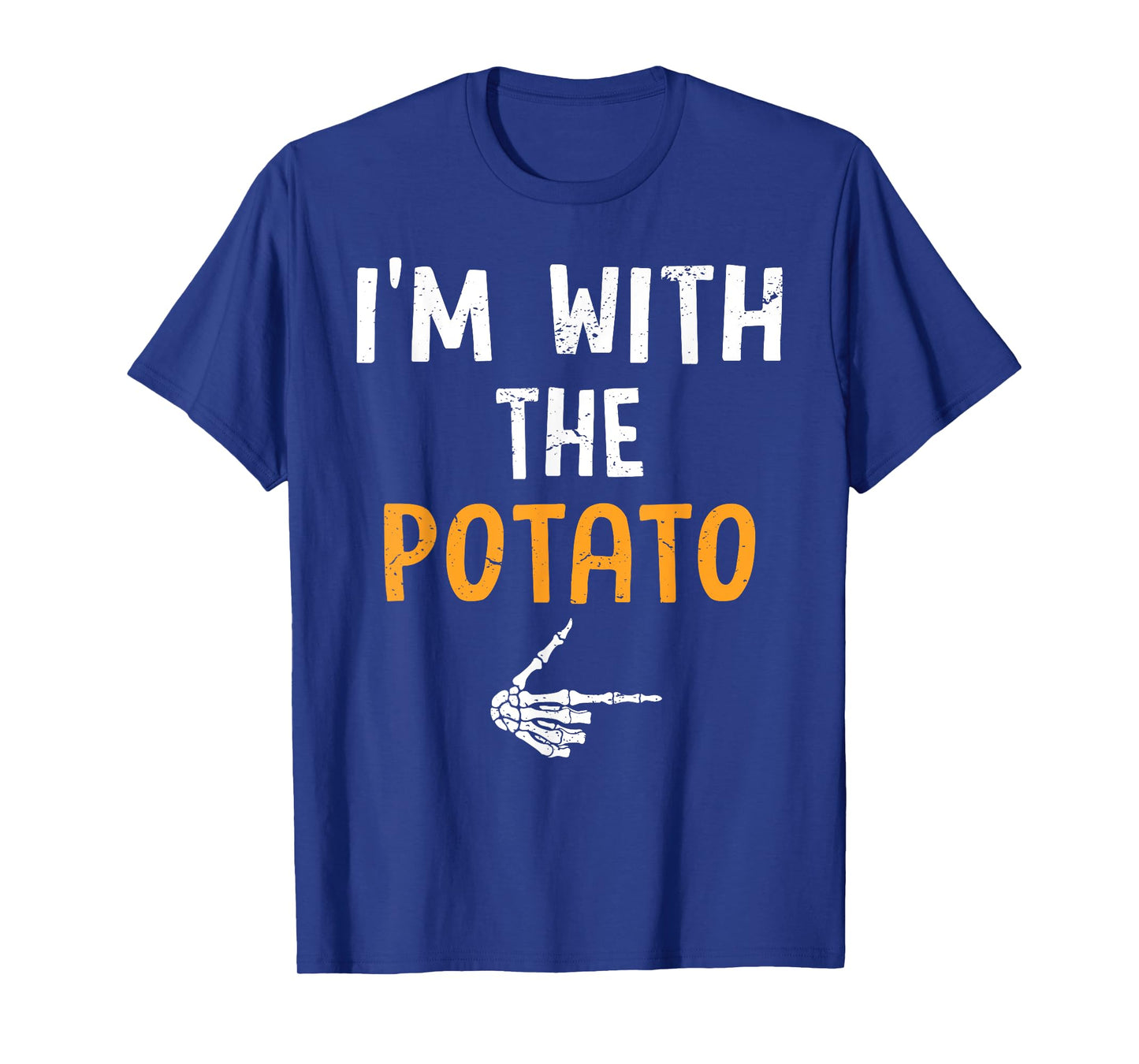 I'm with The Potato Costume Halloween Matching Couple T-Shirt