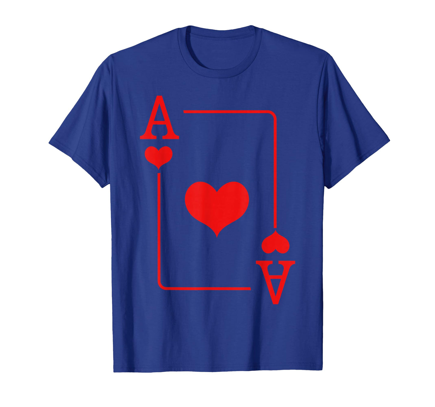 Ace of Hearts Costume Cards Deck Halloween T-Shirt