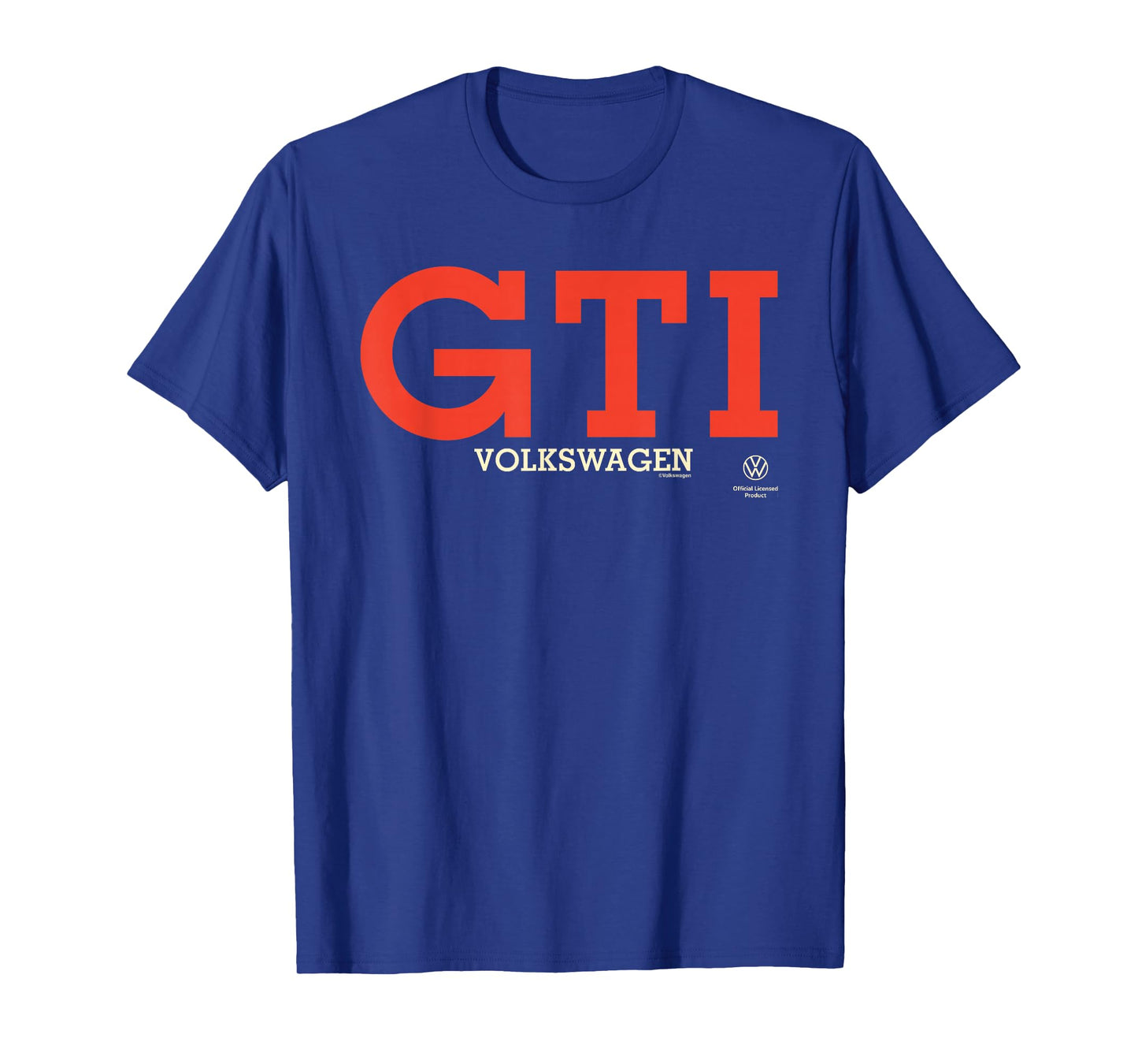 Volkswagen Golf GTI Retro Text T-Shirt