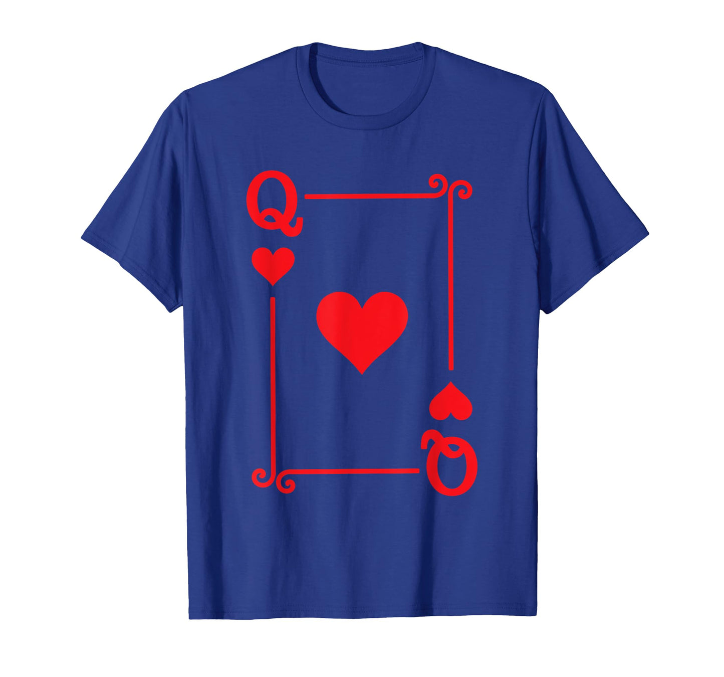 Playing Cards Costume - Queen Hearts Card - Queen Card T-Shirt