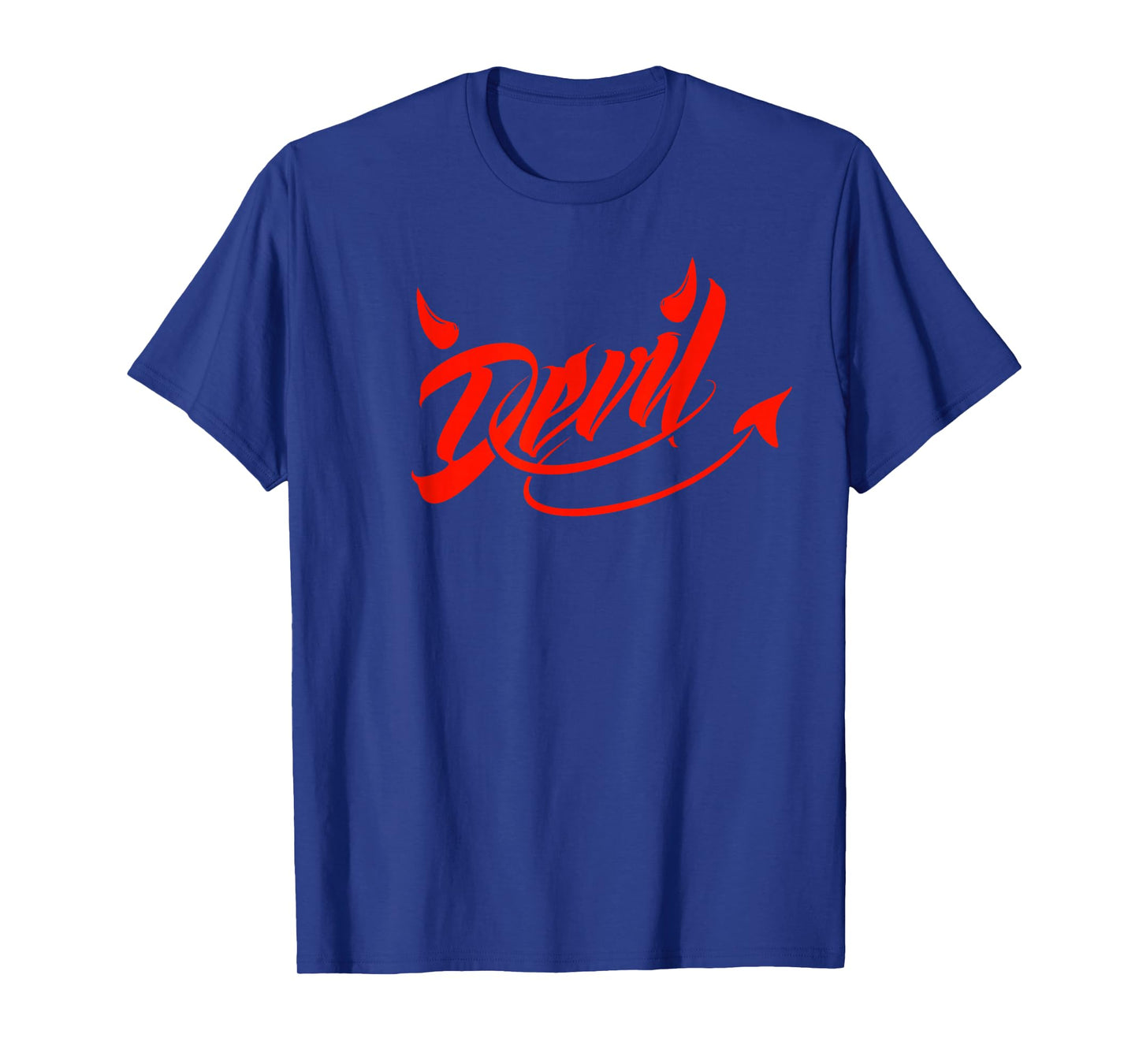 Devil Halloween Costume Matching Couple Girlfriend T-Shirt
