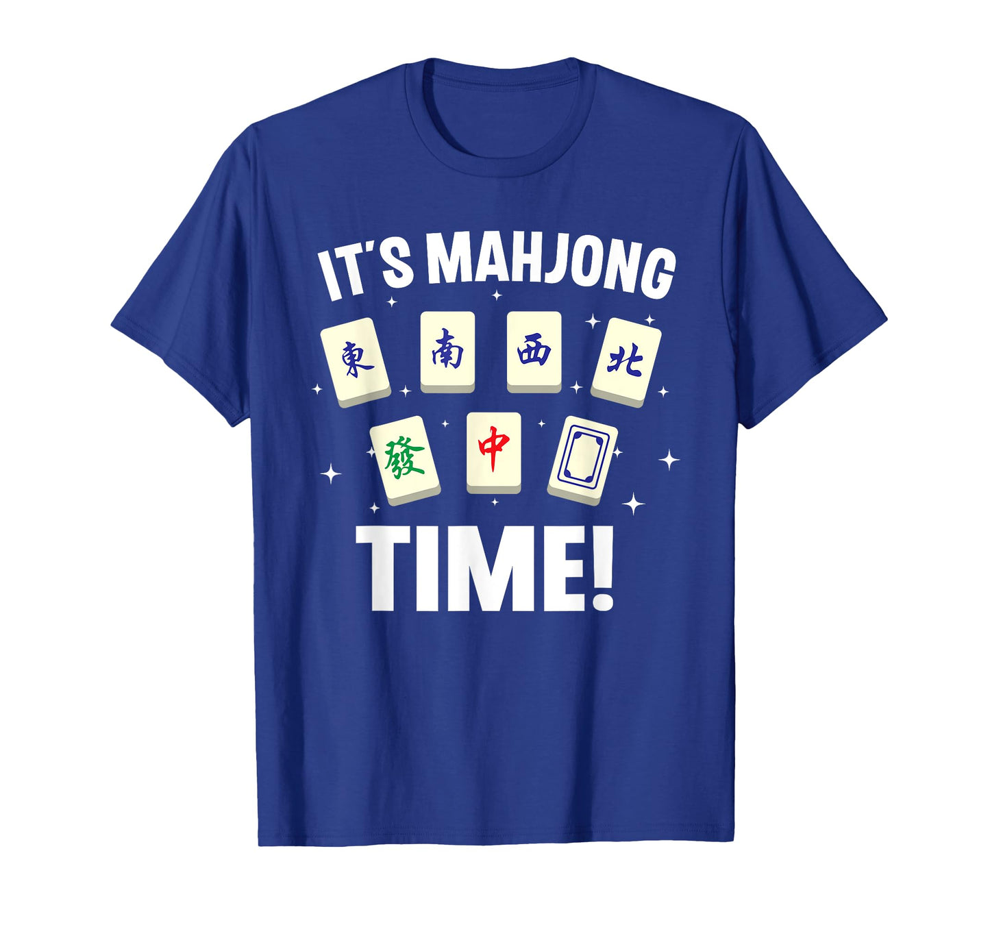 Funny Mahjong Design For Men Women Mahjong Game Player Lover T-Shirt
