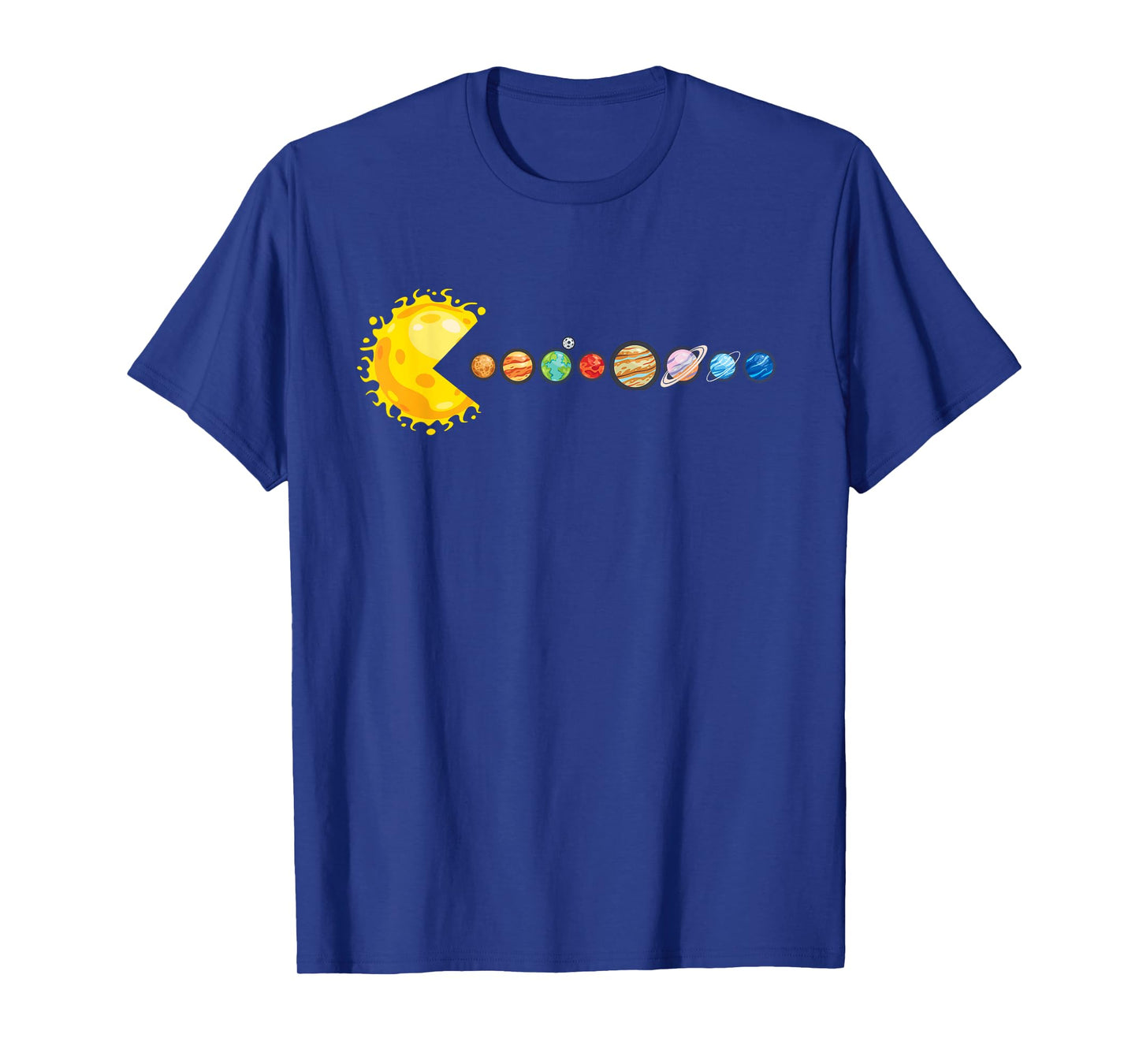 Planetary System Star Eating Planets Sun Funny Astronomy T-Shirt